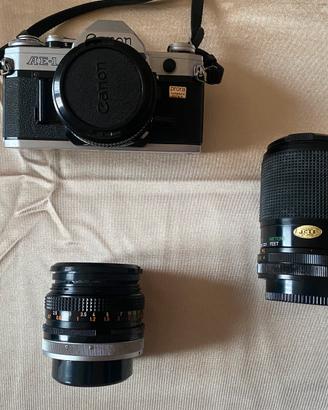 ULTIMO PREZZO Fotocamera Canon AE-1 + lenti