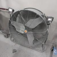 Ventilatore professionale 3 velocità con fari led