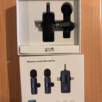 Microfono wireless per telefono e PC