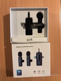 Microfono wireless per telefono e PC
