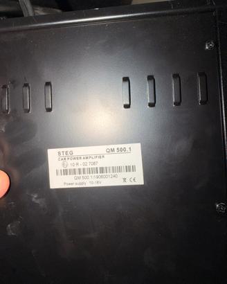 Subwoofer hertz piu amplicatore