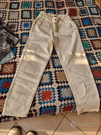 Combo jeans cullote-pantalone paper bag 14-15 an