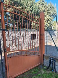 Cancello in ferro battuto