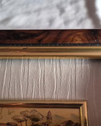 quadretto "colosseo"su foglia d oro 23kt