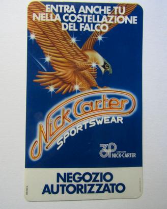 Adesivo Nick Carter vintage 28,5x17
