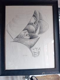 Quadro pittore Alfonso Borghi