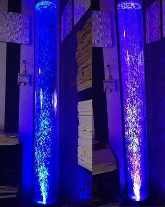 Colonna bolle acqua bollicine