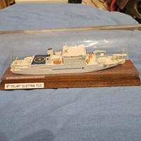 modellino nave posacavi teliri della laser tecnica