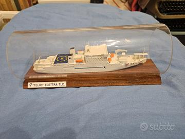 modellino nave posacavi teliri della laser tecnica