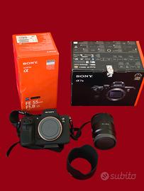 SONY a7III Mirrorless +  Obiettivo SEL-55F mm
