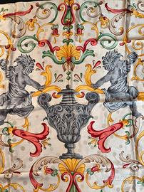 foulard  vintage pura seta Balestra 