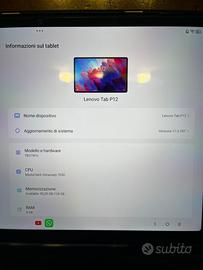 Tablet Lenovo tab P12 nuovo