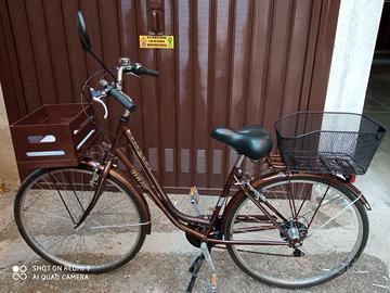 BICICLETTA CARDIFF DOUBLEZZ AMARANTO