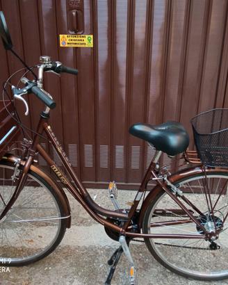 BICICLETTA CARDIFF DOUBLEZZ AMARANTO
