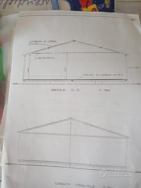 Capannone smontabile in ferro 10x8