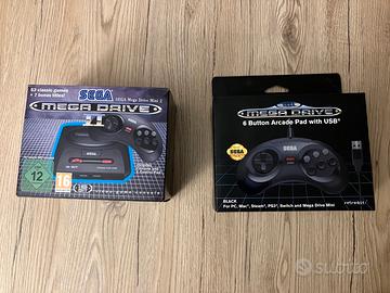 Sega Mega Drive II 2 Mini + Controller originale