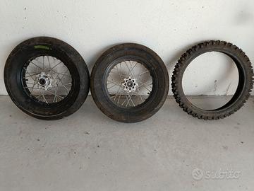 cerchi e gomme minimoto pitbike