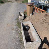 fioriera in muratura 