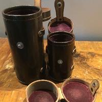 LEITZ custodie in cuoio