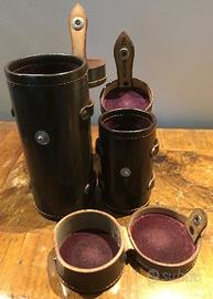 LEITZ custodie in cuoio