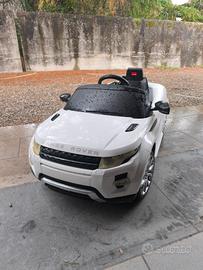 auto da bambino Range Rover Evoque marca Rastar