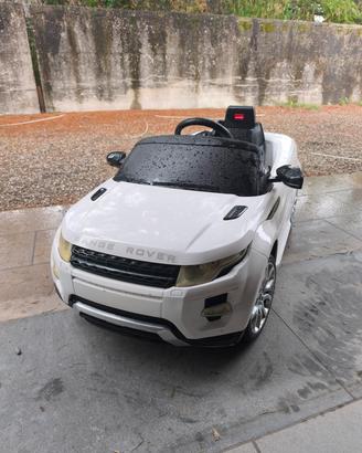 auto da bambino Range Rover Evoque marca Rastar