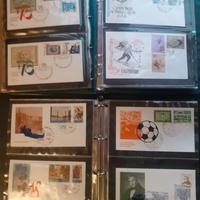 Francobolli Fdc Italia 1966/1976 completa