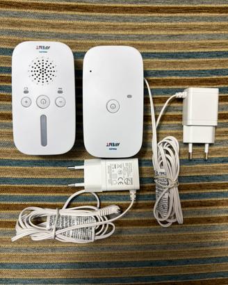 Impianto audio a due vie per monitoraggio bambini