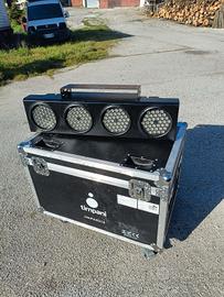 4 barre led wash dmx 400 watt 