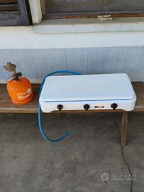 cucina da campeggio+ bombola gas