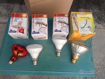 Lampada per terrario prezzo per 4 pezzi! NUOVE 