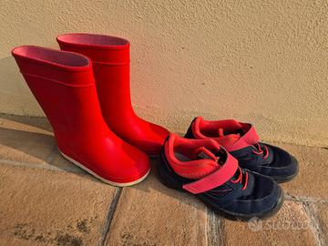 Stivaletti scarpe trekking bimba