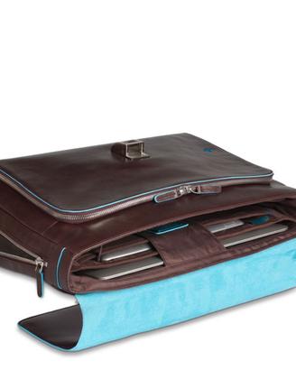 Borsa pelle ,  Blue Square (Piquadro)