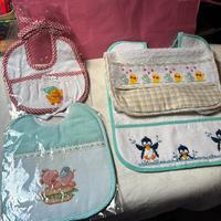 4 bavaglini unisex neonati