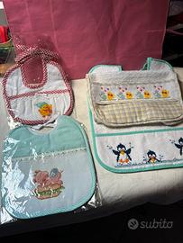 4 bavaglini unisex neonati