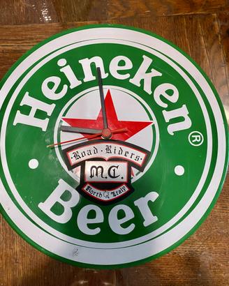 Orologio a tappo Heineken Beer