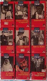 9 VHS di Totò