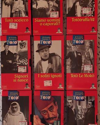 9 VHS di Totò