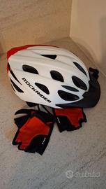 Casco bici e guanti