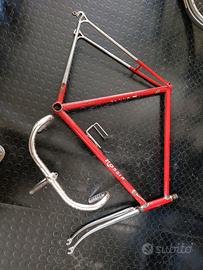 telaio bici corsa vintage Rossin tg 58