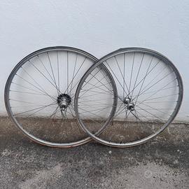 Coppia cerchi Nisi bici corsa epoca campagnolo