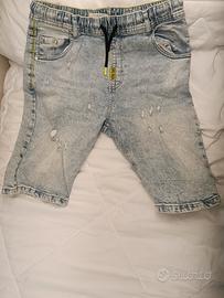 Jeans corti azzurri taglia S