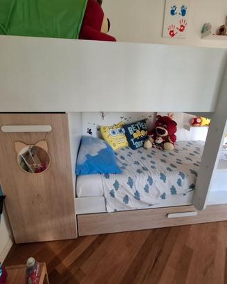 Letto a castello per 2