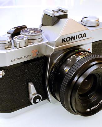 Konica Autoreflex T3 + Hexar 28 mm F 3,5