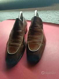 scarpe in vera pelle e cuoio