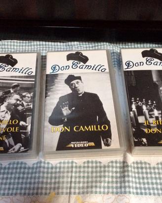 Videocassette VHS Film Don Camillo e Peppone