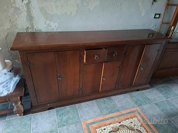 Credenza Classica in Legno Massiccio 