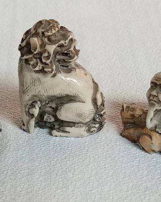 Statuine Netsuke giapponesi 