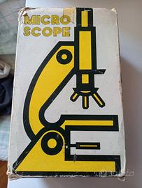 Microscopio ottico anni 60 Made in Japan