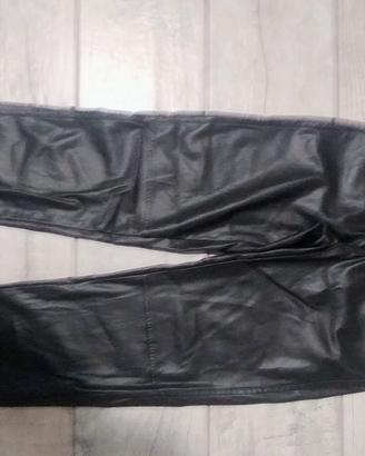 pantaloni in pelle donna